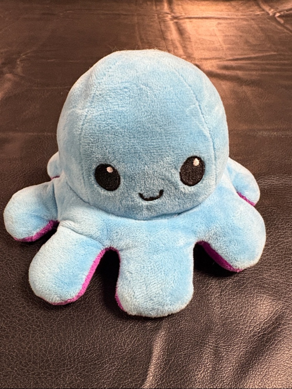 FREE ADD ON Reversible Plush Octopus Toy - Light Blue & Purple